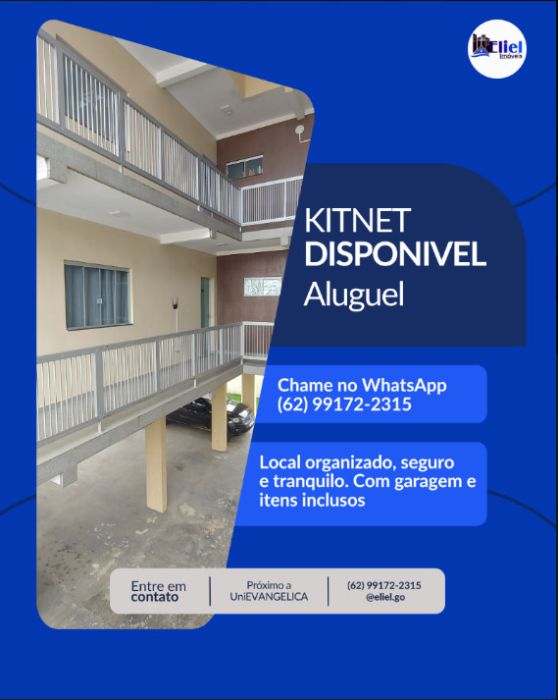 Kitnet - Aluguel - Jardim das Américas 1ª Etapa - Anápolis - GO